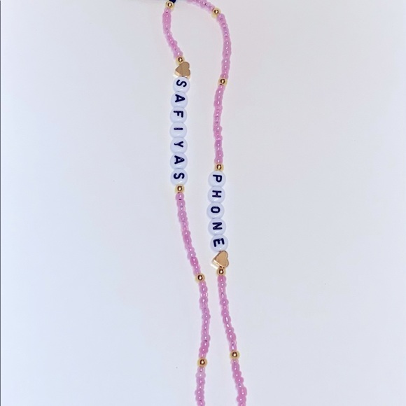 Custom Beaded Phone Strap | Y2K | Accessory - Picture 1 of 5